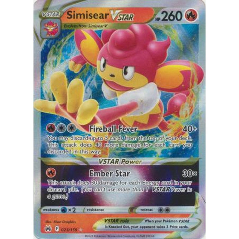 Simisear VSTAR - 023/159 - Ultra Rare