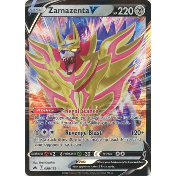 Zamazenta V - 098/159 - Ultra Rare