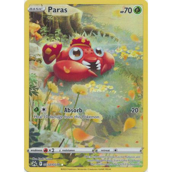 Paras - GG32/GG70 - Holo Rare
