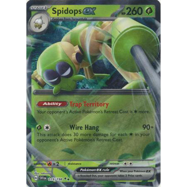 Spidops ex - 019/198 - Ultra Rare