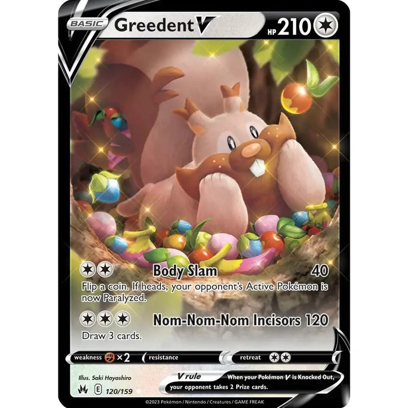 Greedent V - 120/159 - Ultra Rare