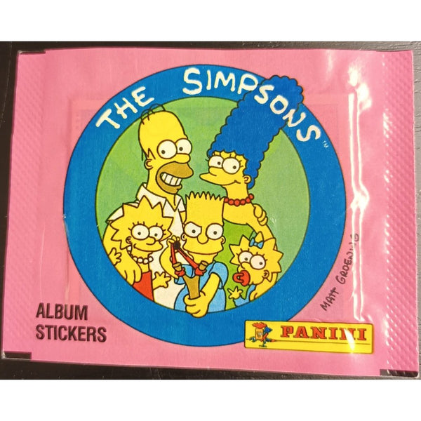 The Simpsons Panini Stickers fra år 1991