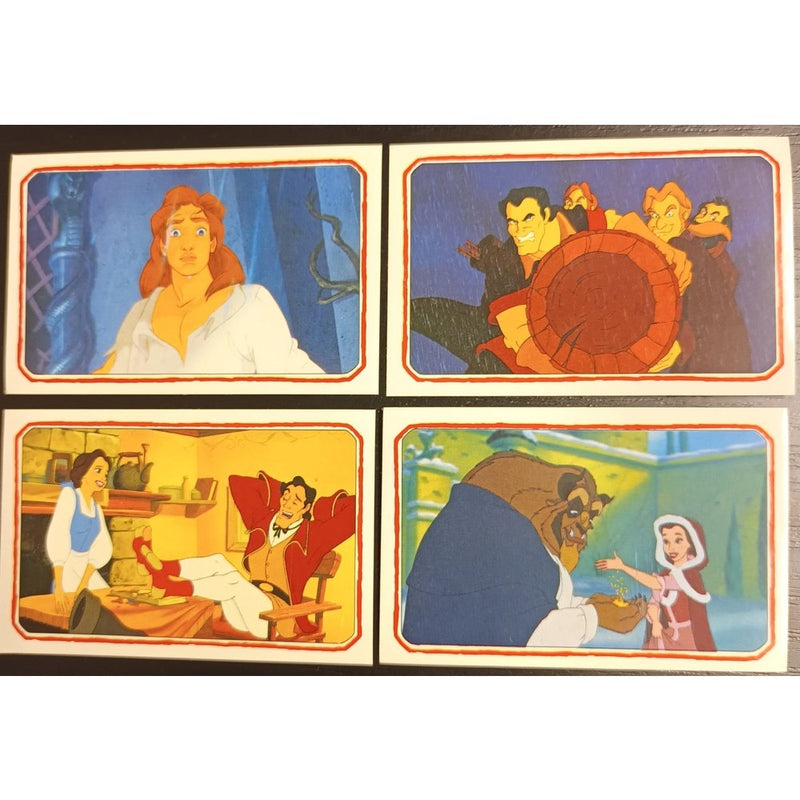 Beauty And The Beast Panini Stickers fra år 1991