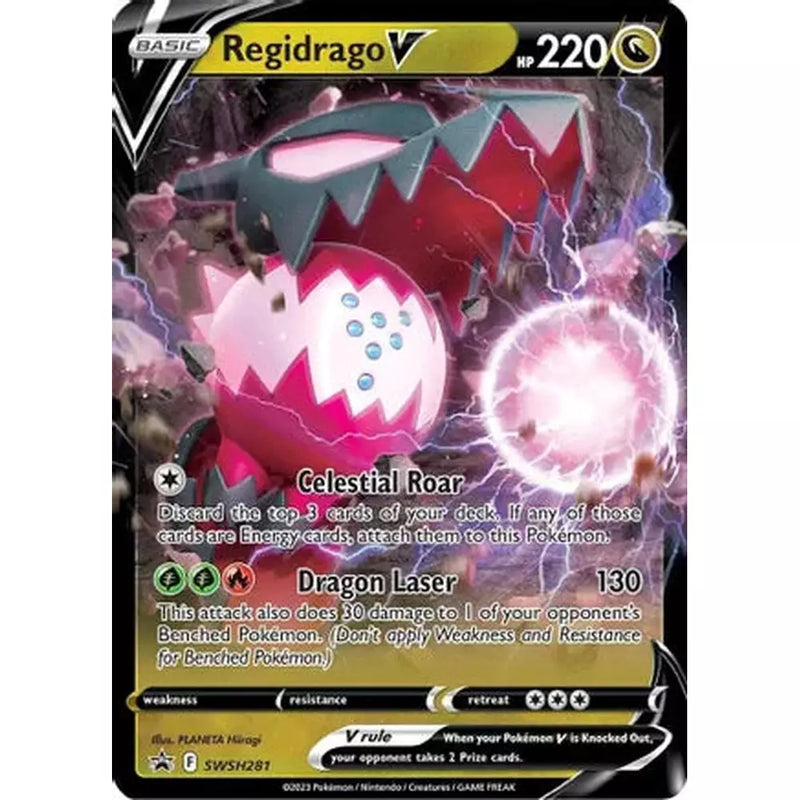 Regidrago V - SWSH281 - Promo