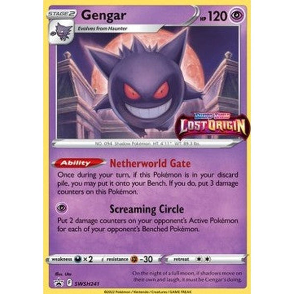 Gengar - SWSH241 - Prerelease Promo