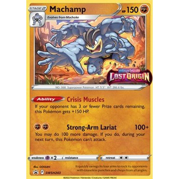 Machamp - SWSH243 - Prerelease Promo