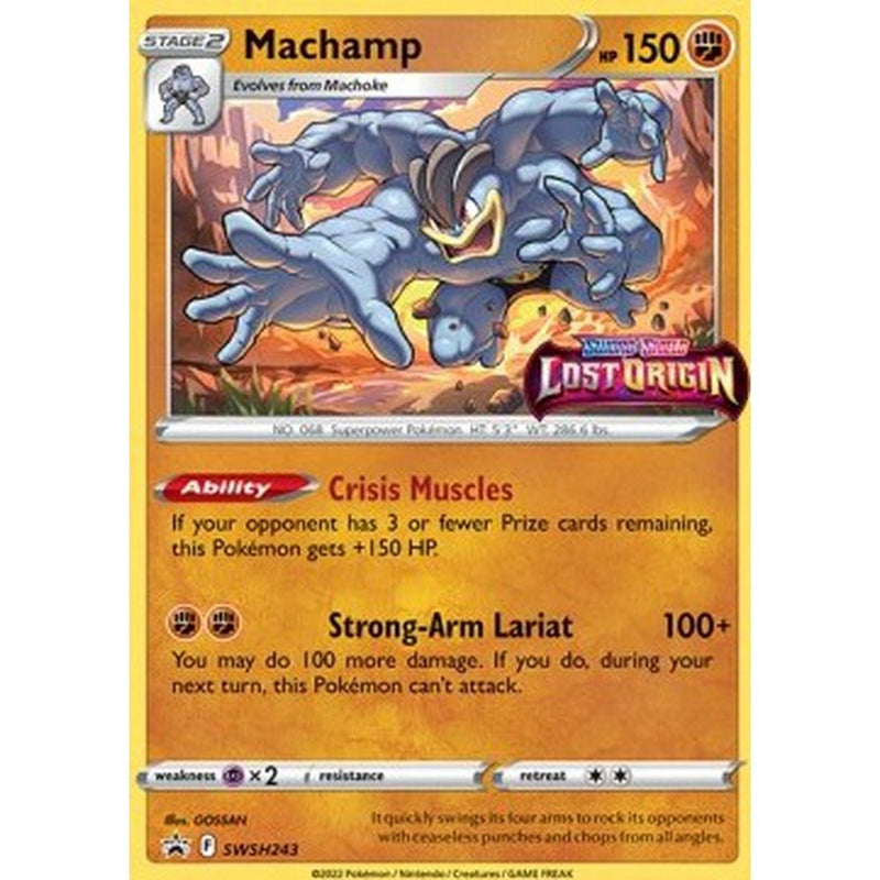 Machamp - SWSH243 - Prerelease Promo