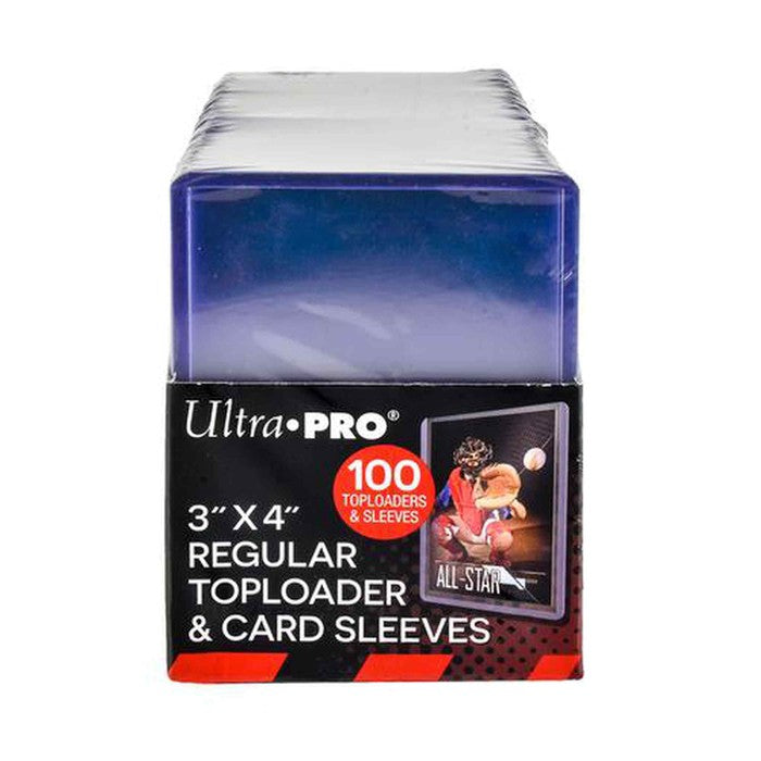 Regular Toploaders & Card Sleeves - 100 stk
