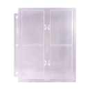 4-Pocket Page for Graded Beckett Slabs 10 stk