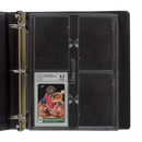 4-Pocket Page for Graded Beckett Slabs 10 stk