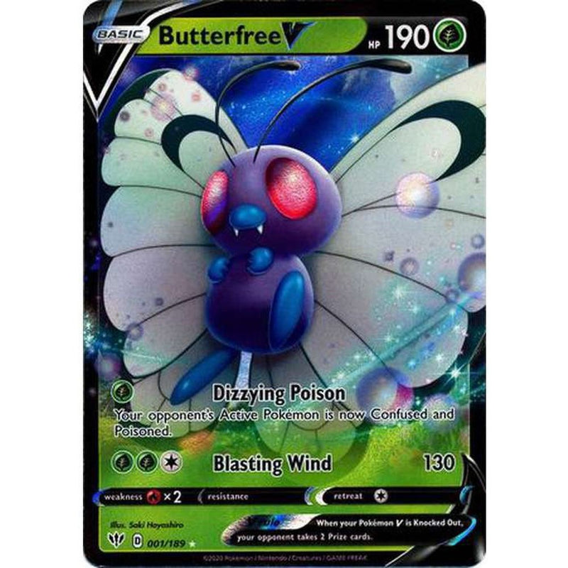 Butterfree V - 001/189 - Ultra Rare