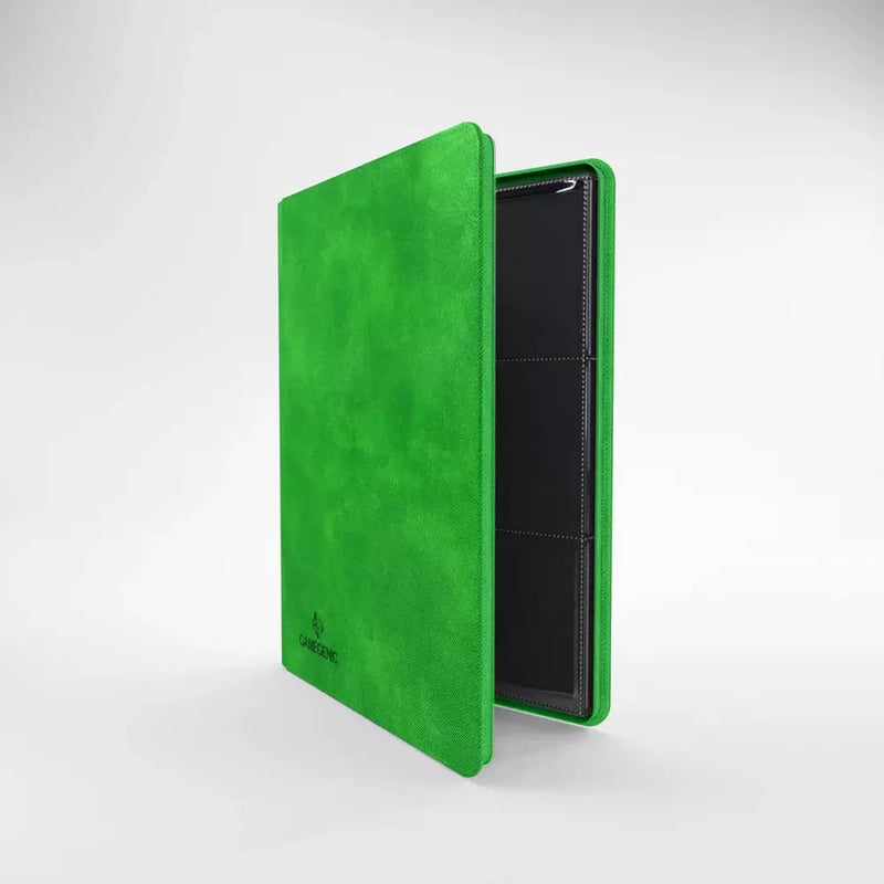 Gamegenic - 18 Pocket Zip-Up Album Green
