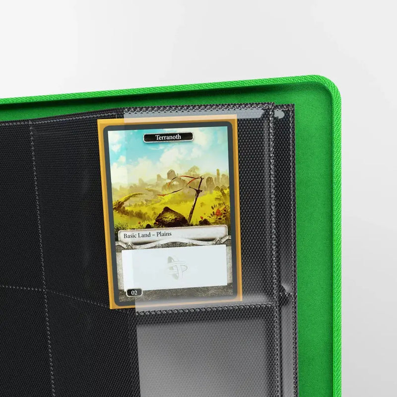 Gamegenic - 24 Pocket Zip Up Album Green