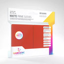 Gamegenic - Matte Prime Sleeves x100 Rød