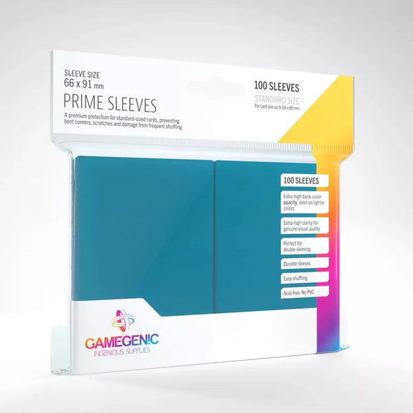 Gamegenic - Prime Sleeves x100 Blå