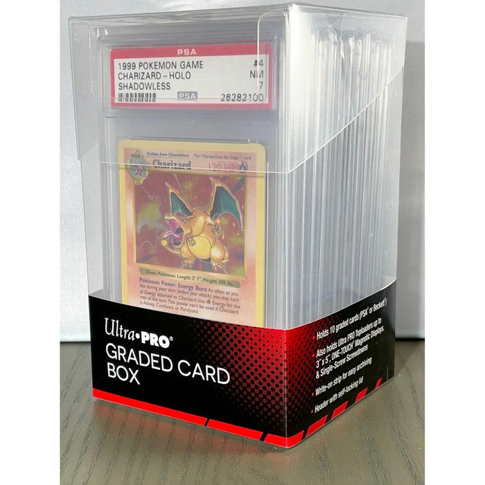 Graded Card Box - for inntil10 graderte kort