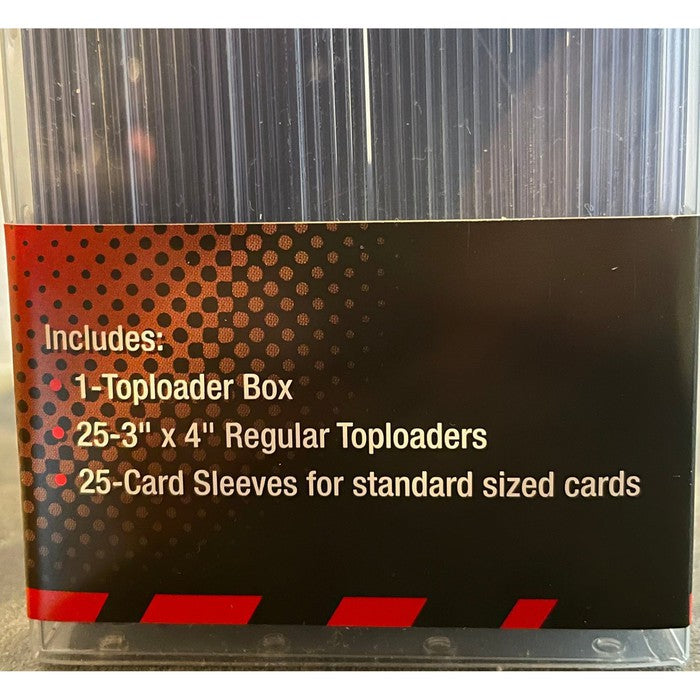 Toploader combo boks Beskytter inntil 30 kort i toploader