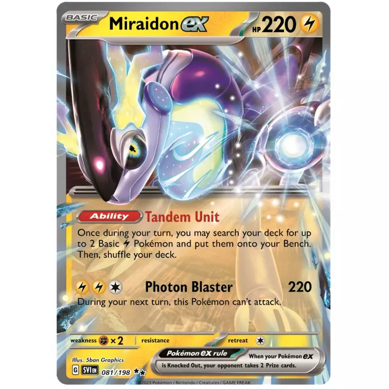 Miraidon ex - 081/198 - Ultra Rare