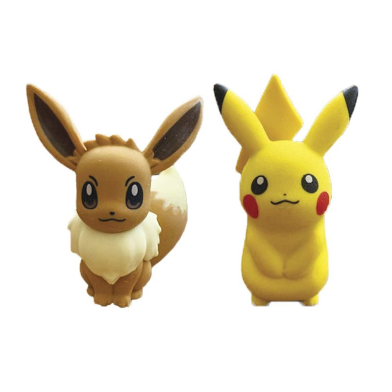 Pokemon - 2 Booster Packs & Eraser Pikachu