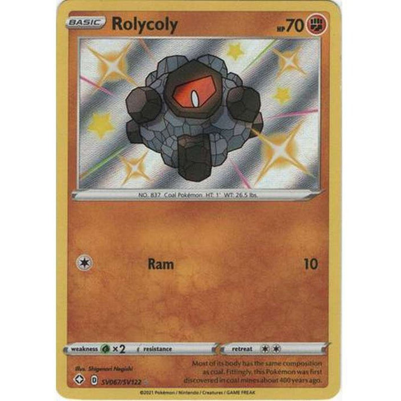 Rolycoly SV67/SV122 - Shiny Rare
