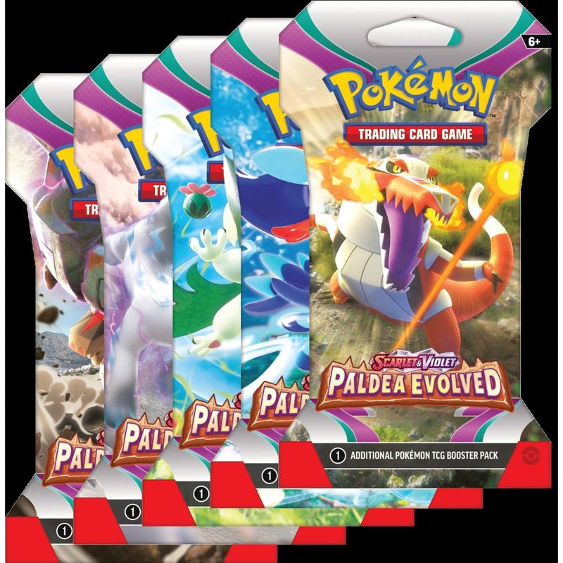 Pokemon - Paldea Evolved Sleeved Boosterpakker