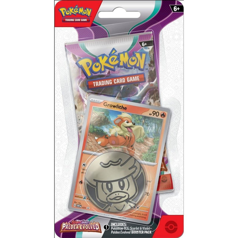 Pokemon - Paldea Evolved 1-Pack Blister Growlithe