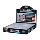Plastlomme 4 Pocket Toploader - 100stk