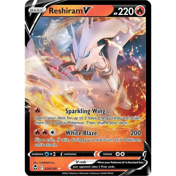 Reshiram V - 024/195 - Ultra Rare
