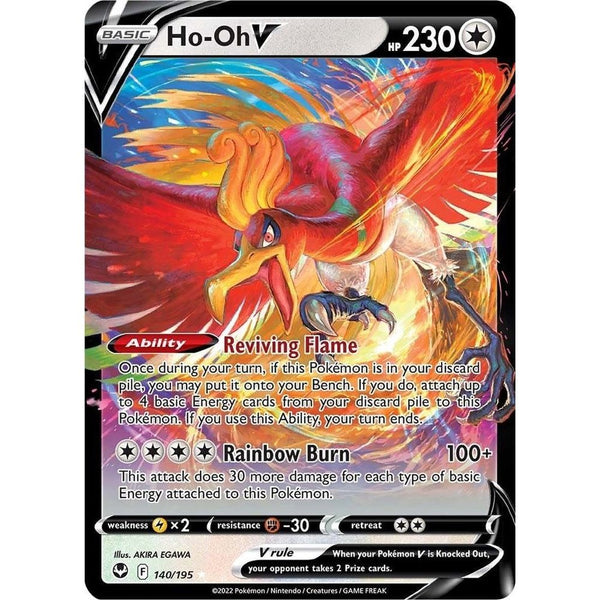 Ho-Oh V - 140/195 - Ultra Rare