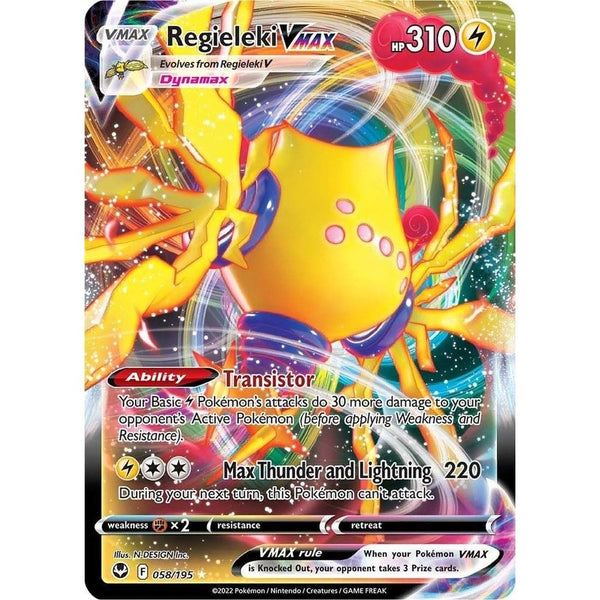 Regieleki VMAX - 058/195 - Ultra Rare