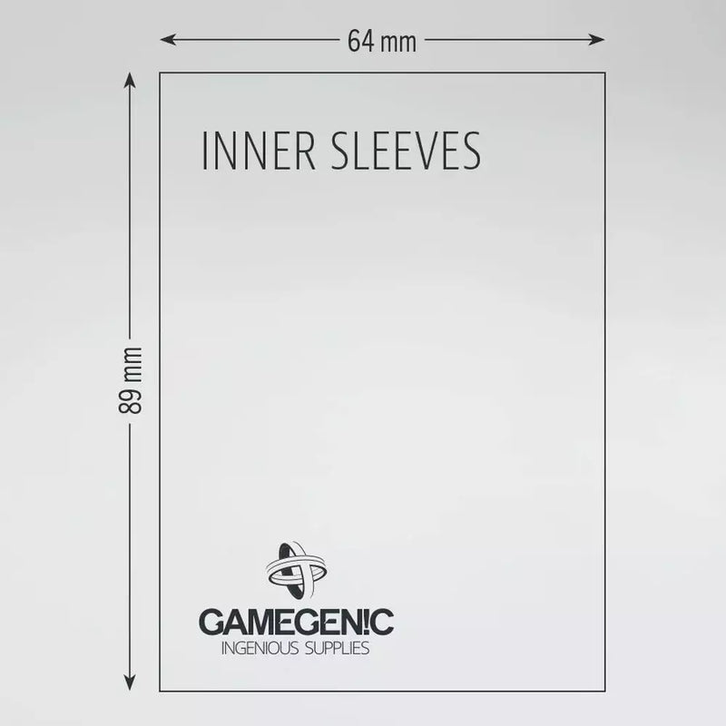 Gamegenic - Inner Sleeves Clear