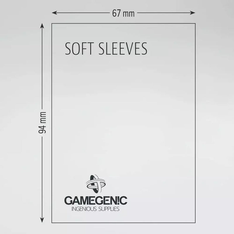 Gamegenic - Soft Sleeves Clear
