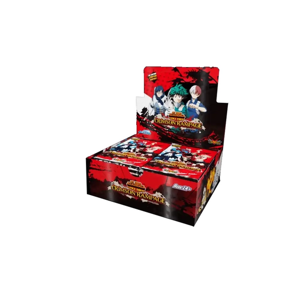 My Hero Academia 1st Edition Crimson Rampage – Booster Display