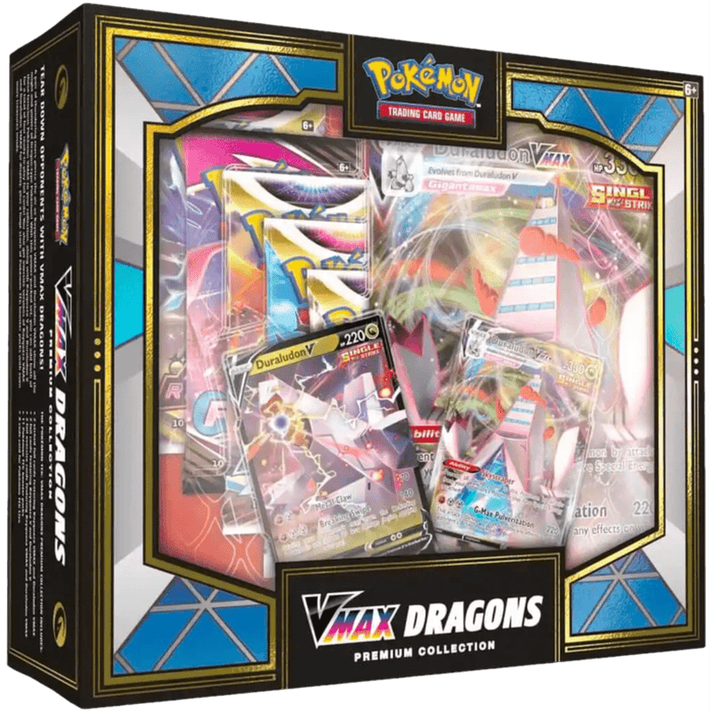Pokemon VMAX Double Dragon Premium Collection Rayquaza/Duraludon sett