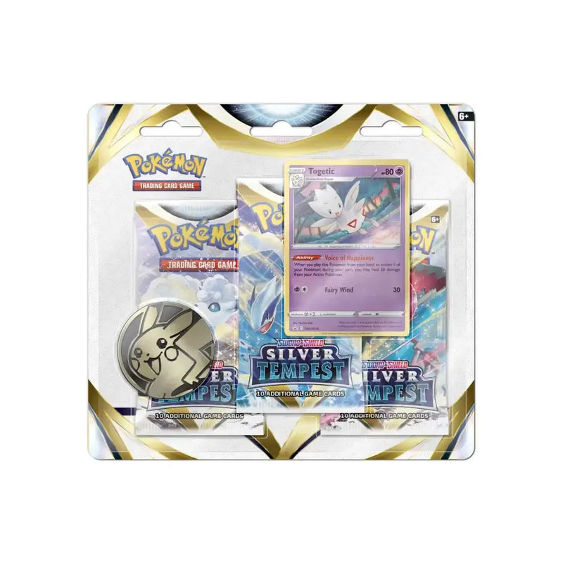 Pokemon - Silver Tempest - 3-pack Blister Art Set