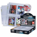 Plastlomme 4 Pocket Toploader - 100stk